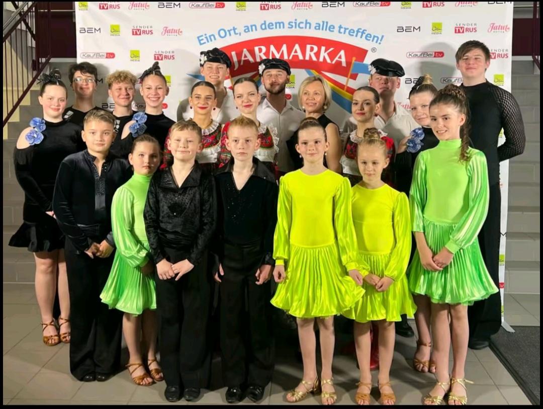 Tanzgruppe Gruppenfoto