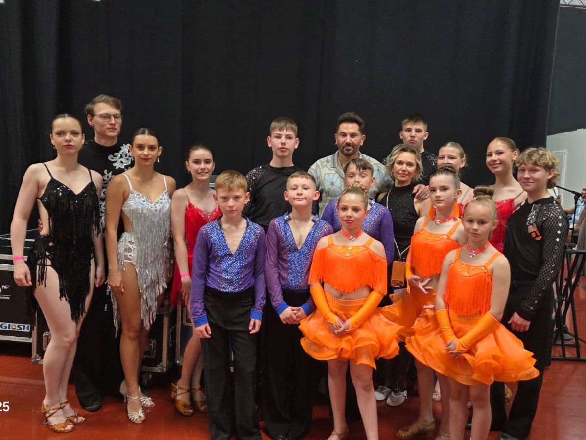 Tanzgruppe Backstage
